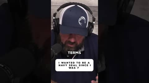 I Knew I Wanted To Be A SEAL Since I Was 7