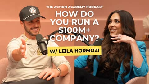 I Asked Leila Hormozi How They Actually RUN Their $100M+ Companies