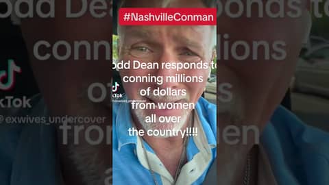 Nashville conman #ToddDean Speaks! #scams #nashville