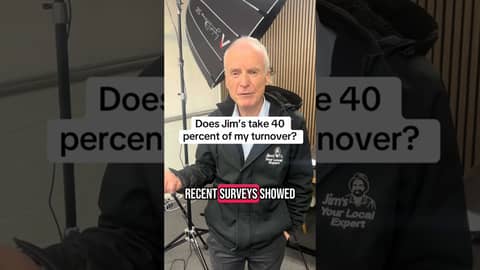 Does Jim’s take 40 percent of my revenue? #franchise #jimsgroup #franchising #franchisebusiness