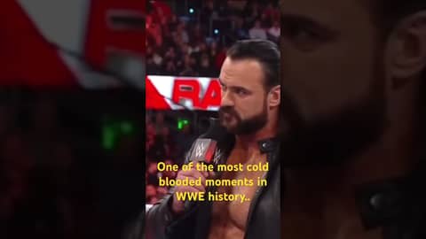 One of the most cold blooded moments in WWE history.. #wwe #wrestling #prowrestling #cmpunk
