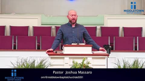 Worship service March 11 WED NIGHT  - Middletown Baptist Church DE