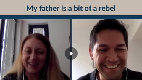 My father is a bit of a rebel My father is a bit of a rebel