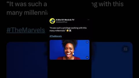 Iman Vellani roasts The Marvels co-stars #marvel #comedy #meme #film #mcu