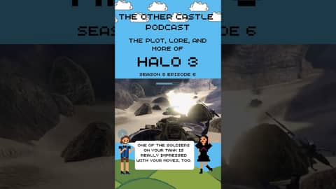 The Other Castle talks about an exhilarating moment in Halo 3. What do tanks beat again?