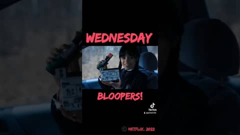 #jennaortega #bloopers