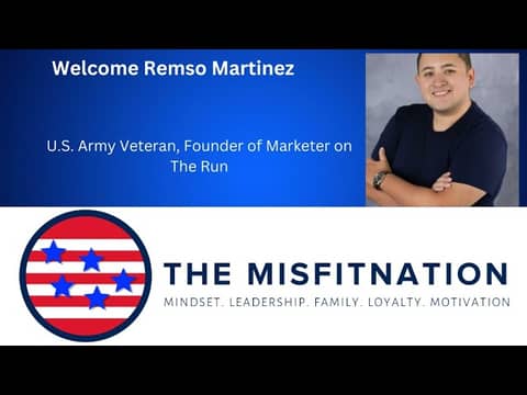 🎙️ Veteran to Visionary: Remso Martinez on Hustle, Freedom & Smart Marketing 🎙️ Veteran to Visionary: Remso Martinez on Hustle, Freedom & Smart Marketing