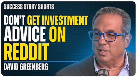 Don’t Get Investment Advice on Reddit | David Greenberg - Co-Founder of Greenberg Capital LLC