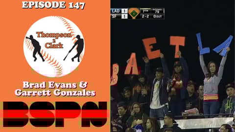 Giants vs. Dodgers Preview | What to do about the catcher position? | Thompson 2 Clark