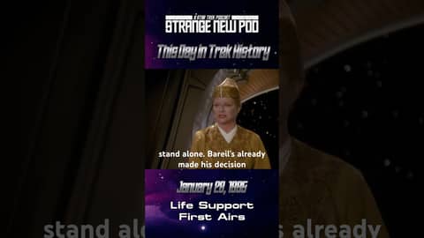 Star Trek Deep Space Nine’s “Life Support” aired 30 years ago today. #startrekds9