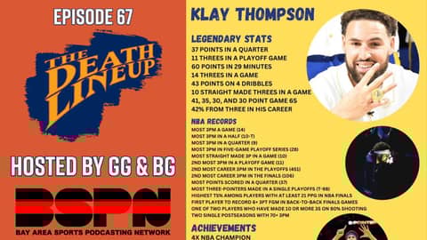 Klay Thompson on Podcast P | Steph Curry's Underrated | Mike Dunleavy | The Death Lineup