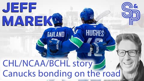 Jeff Marek on the Canucks bonding on the road. Deep dive into the CHL/NCAA/BCHL situation