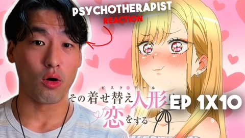 SHE IS IN LOVE?! | Therapist's First React to My Dress-Up Darling Episode 10