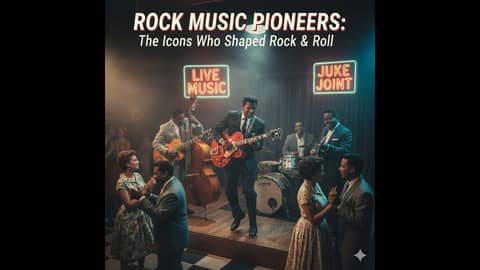 Rock Music Pioneers:  The Icons Who Shaped Rock & Roll