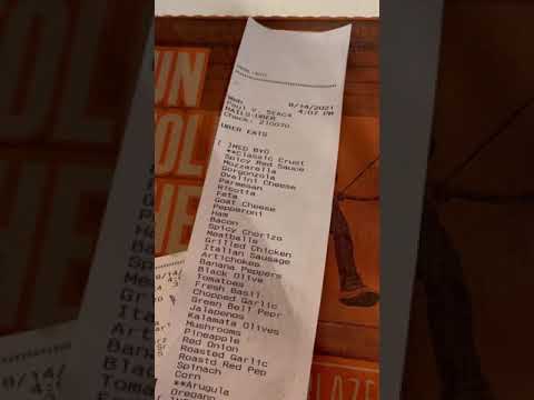 Is This The Best Deal In Las Vegas? Let Me Know What You Think! #Shorts #LasVegas #Pizza #Foodie #Za