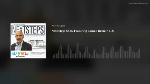 Next Steps Show Featuring Lauren Demo 7-8-24