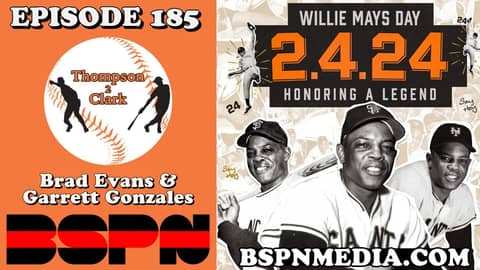 Willie Mays Day | Stripling traded | Thompson 2 Clark Willie Mays Day | Stripling traded | Thompson 2 Clark