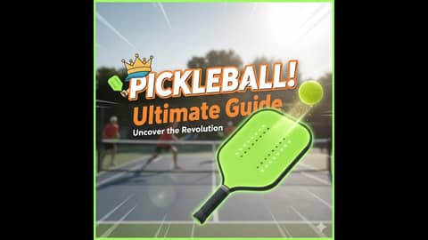 Pickleball:  The Ultimate Beginner's Guide to Rules, Scoring & Improvement