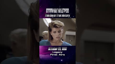 On this day in #startrek history, #startrektng  Legacy first aired! #onthisday #otd