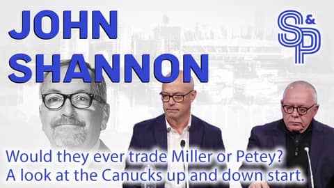 John Shannon: What does Jim Rutherford think of the season? Miller or Petey... does one have to go?