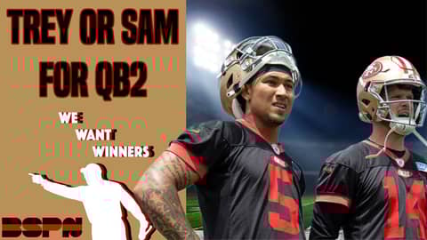 Trey Lance or Sam Darnold: Who wins the backup QB spot to Brock Purdy? | We Want Winners