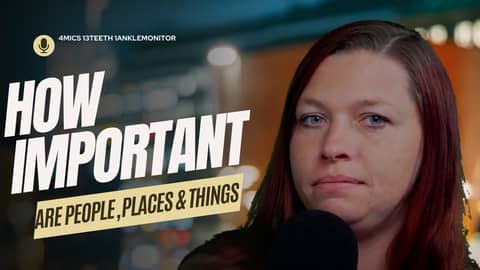 How important are people, places, and things? How important are people, places, and things?