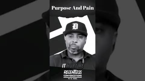"In your purpose, you're going to go through pain." ~ Curt The Connector #purposedrivenlife #tbt