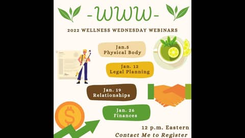 Nicole Schrader Weekly Wellness Webinar