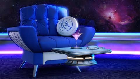 Relax in Spaceship Lounge | Space White Noise Sleep Sounds Relax in Spaceship Lounge | Space White Noise Sleep Sounds