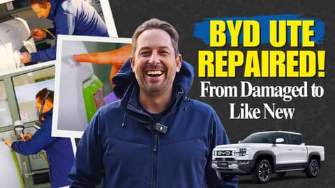 From Damaged to Like New – BYD Ute Repaired by Jim’s Scratch and Dent