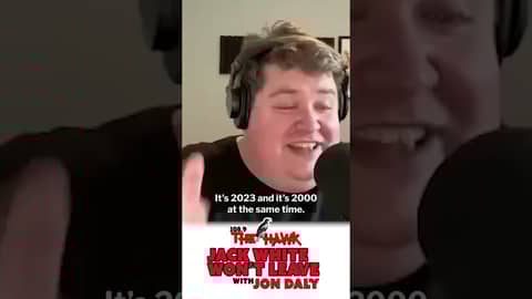 Jon Daly as Jack White on 108.9 The Hawk! #jondaly #comedypodcast #classicrock #podcast