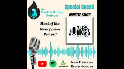 Hook and Bridge Ep 14 Annette Smith Music  From Junkies Podcast How To Music Podcast Better!
