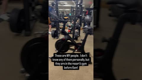 My people! Do you work out when you are out of town? #mypeople #mylifeswork #weeklywealthpodcast