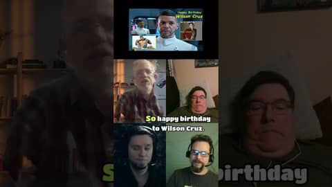 Happy Birthday, Wilson Cruz #podcast #startrek #startrekdiscovery #Wilson Cruz #trektalking