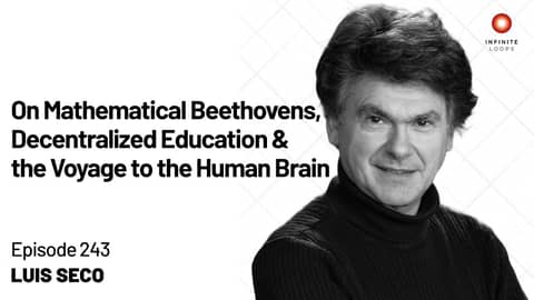 Luis Seco — On Mathematical Beethovens, Decentralized Education & the Voyage to the Human Brain