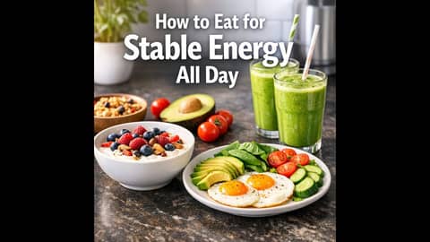 How to Eat for Stable Energy All Day