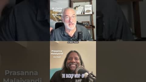 Hire a red team to attack your backups! #shorts Hire a red team to attack your backups! #shorts