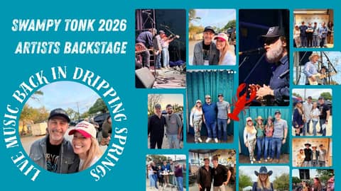 Backstage At SWAMPY TONK 2026 With All The Artists VIDEO