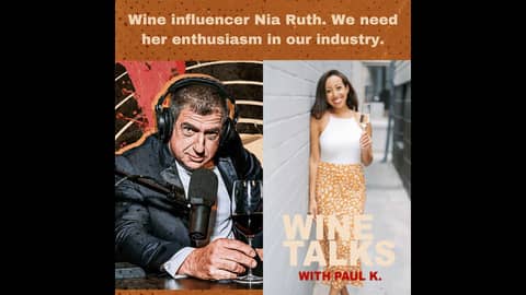First a PhD, then wine influencer. Meet Dr. Nia Ruth and all her energy.