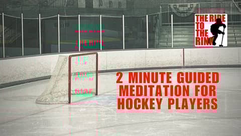 Watch This Before You Skate To Get Focused & Present - 2 Min Guided Meditation For Hockey Players