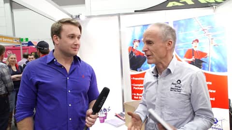 Interview with Jim Penman at the Melbourne Franchising Expo 2019 | www.jims.net | 131 546 |