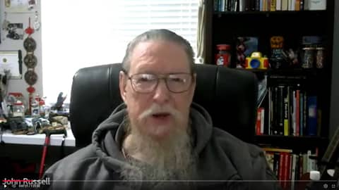 Darkness Radio - 7/3/25:The Can Sack Ghost with Psychic/Medium/Philosopher/Author, John Russell