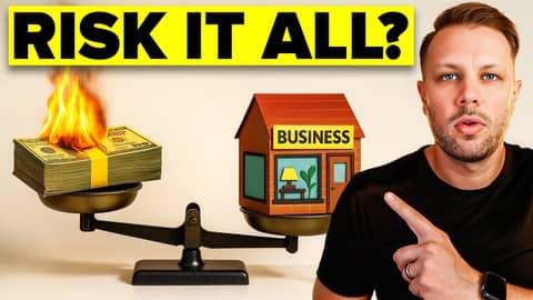 Should I Take on Debt to Start A Business on The Side? (Money Q&A)
