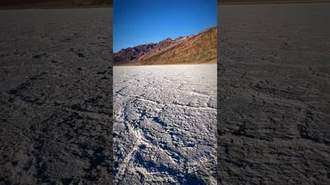 Crunchy ASMR Footsteps on Salt Flats