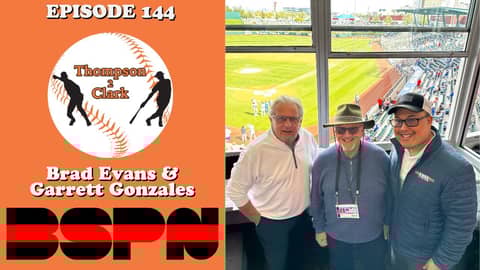 KNBR San Francisco Giants Radio Network's Darren Chan | Thompson 2 Clark