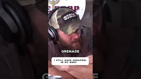 A Grenade BLEW UP Behind Me—Then a Doctor Found This