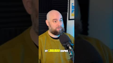 Don’t mess with librarians. The latest #doctorwho was a timely one. #podcast #booktube