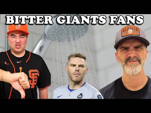 Freaky Freddie Freeman's freak shower accident + Dodgers have room for error | Bitter Giants Fans