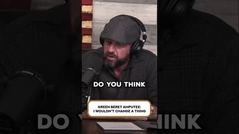 Green Beret Amputee Has No Regrets