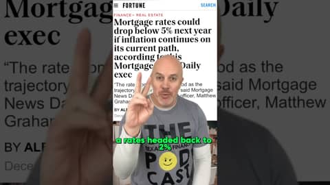 📉 Rate Drop Ahead? Fed hints at cuts! Housing impact? Discuss! 🏠💬 #FinanceShorts #mortgage